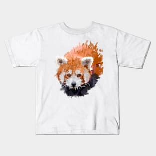 Red panda Kids T-Shirt